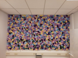 Flowerwall schoonheidssalon Beauty by Tekin Zoetermeer