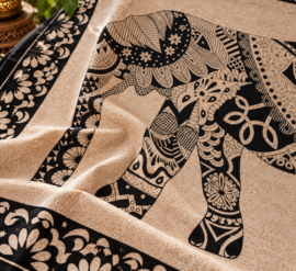 Mandala Doek Olifant – Groot Katoenen Mandala Kleed 220 x 200 cm
