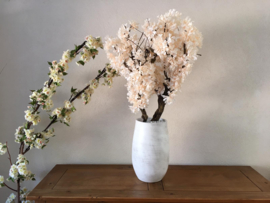 Kunst bloesemboom inclusief pot, light peach, hoogte 115 cm