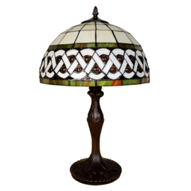Tiffany tafellamp Italiaanse stijl hoogte 48 cm