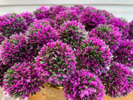 Kunstbloem allium "sierui" 34 cm paars