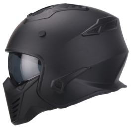 Helm Vito Bruzano Mat Zwart