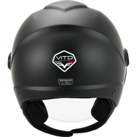 Helm Vito Uno Mat Zwart