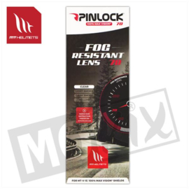 Pinlock anti damp lens voor Blade/Thunder3/Mugello (V-12 Max Vision)