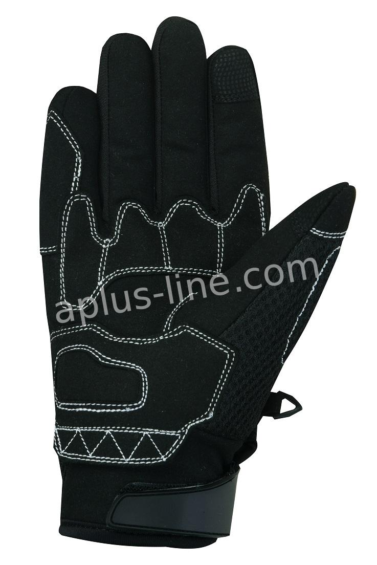 Handschoen Alpha Styling Zwart/Wit