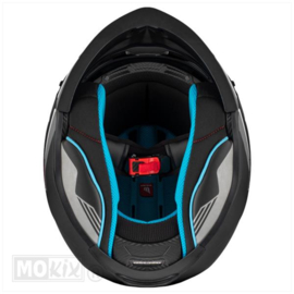 Helm MT Streetfighter Stripe Mat Zwart