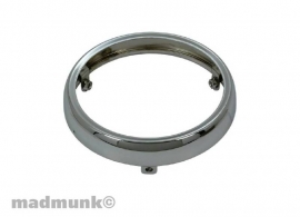 Ring rond voorlicht Dax chrome (3 schroef model)