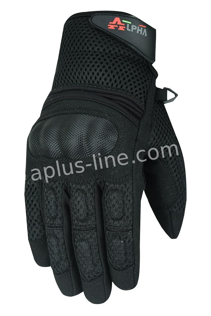 Handschoen Alpha Styling Zwart/Zwart
