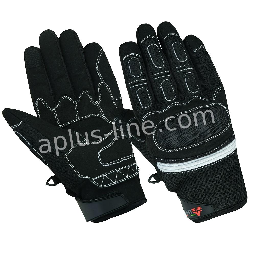 Handschoen Alpha Styling Zwart/Wit