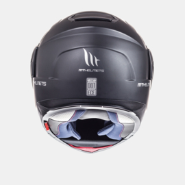 Helm MT ATOM SV Solid mat zwart