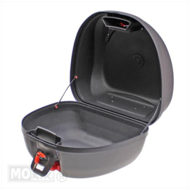 Top koffer KXM RR 31L zwart met rugsteun