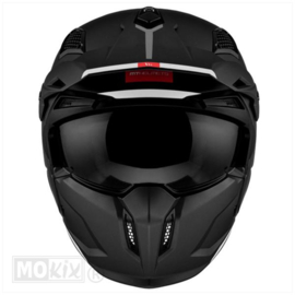 Helm MT Streetfighter Stripe Mat Zwart
