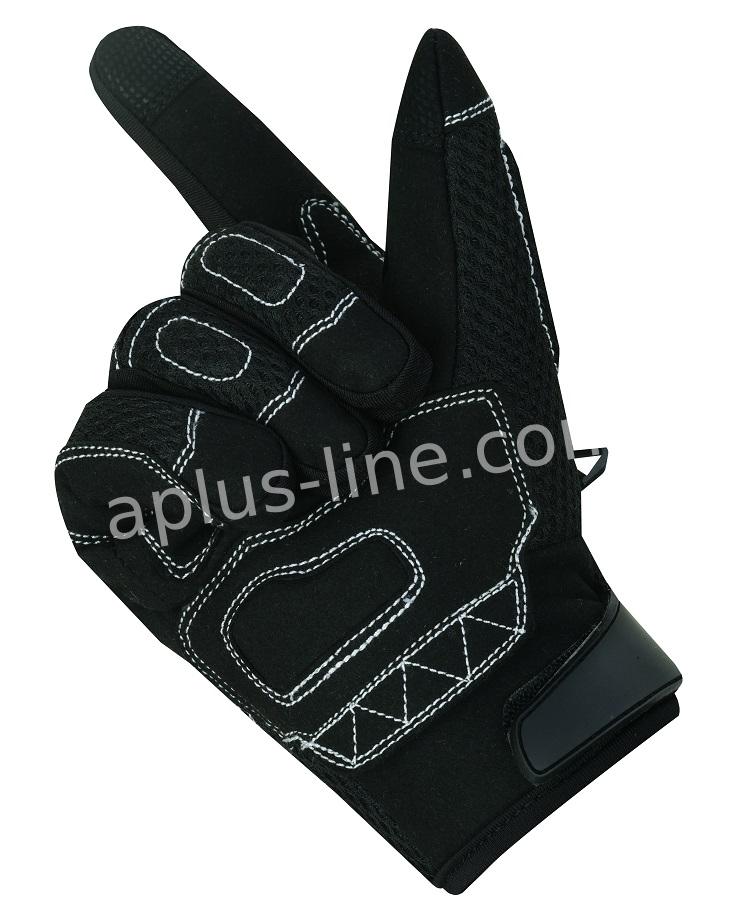 Handschoen Alpha Styling Zwart/Wit