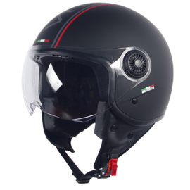 Helm Vito Loreto Fashion Mat Zwart