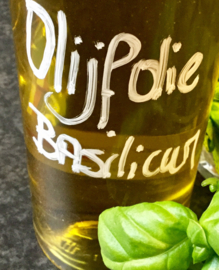 Olijfolie Basilicum