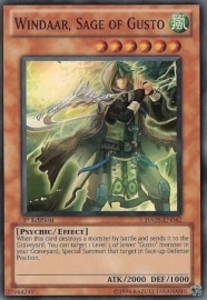 Windaar, Sage of Gusto - 1st Edition - HA05-EN042