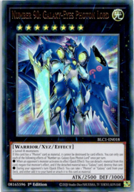 Number 90: Galaxy-Eyes Photon Lord - 1st Edition - BLC1-EN018 - Gold