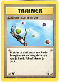 Zoeken naar energie - 1st. Edition - Dutch - Foss - 59/62