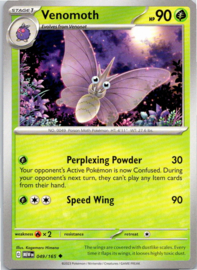 Venomoth - MEW - 049/165