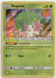 Shaymin - S&M LoThu - 33/214 Reverse