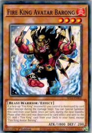 Fire King Avatar Barong - 1st. edition - SR14-EN005