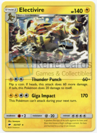 Electivire - S&M BuSh  43/147 - Reverse