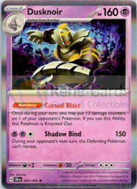 Dusknoir - SFA - 020/064