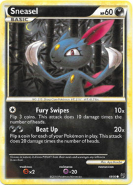 Sneasel - Undaun - 68/90