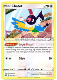 Chatot - S&S Rebel Clash - 142/192