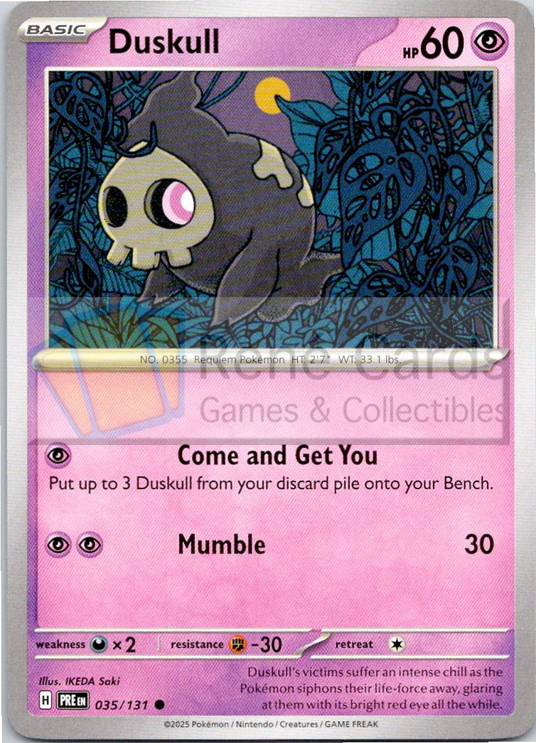 Duskull - PRE  - 035/131