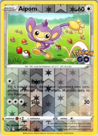 Aipom - PGO - 056/078 Reverse