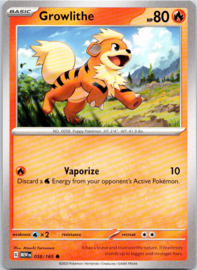 Growlithe - MEW - 058/165