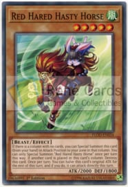 Red Hared Hasty Horse - 1st. Edition - FLOD-EN034