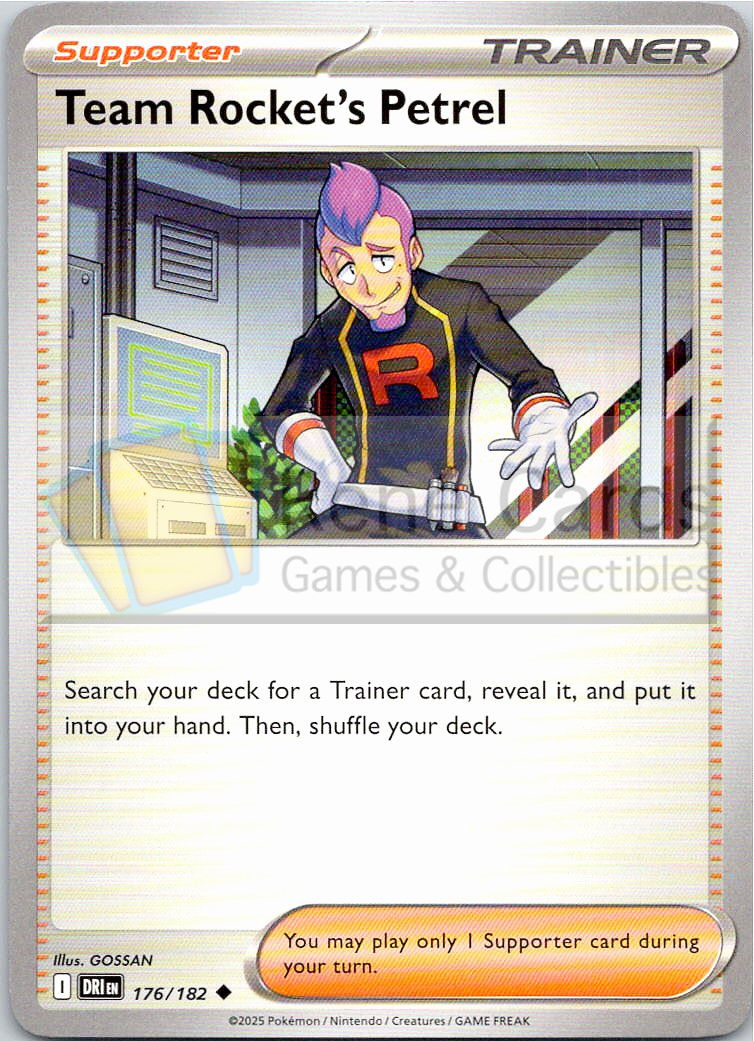 Team Rocket's Petrel - DRI  - 176/182