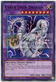 Cyber Twin Dragon - 1st. Edition - LED3-EN018