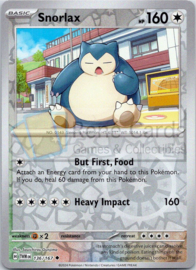 Snorlax - TWM - 136/167 - Reverse