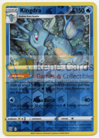 Kingdra - Battle Styles - 033/163 - Reverse