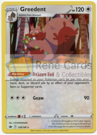 Greedent - ChillRein - 128/198 - Reverse