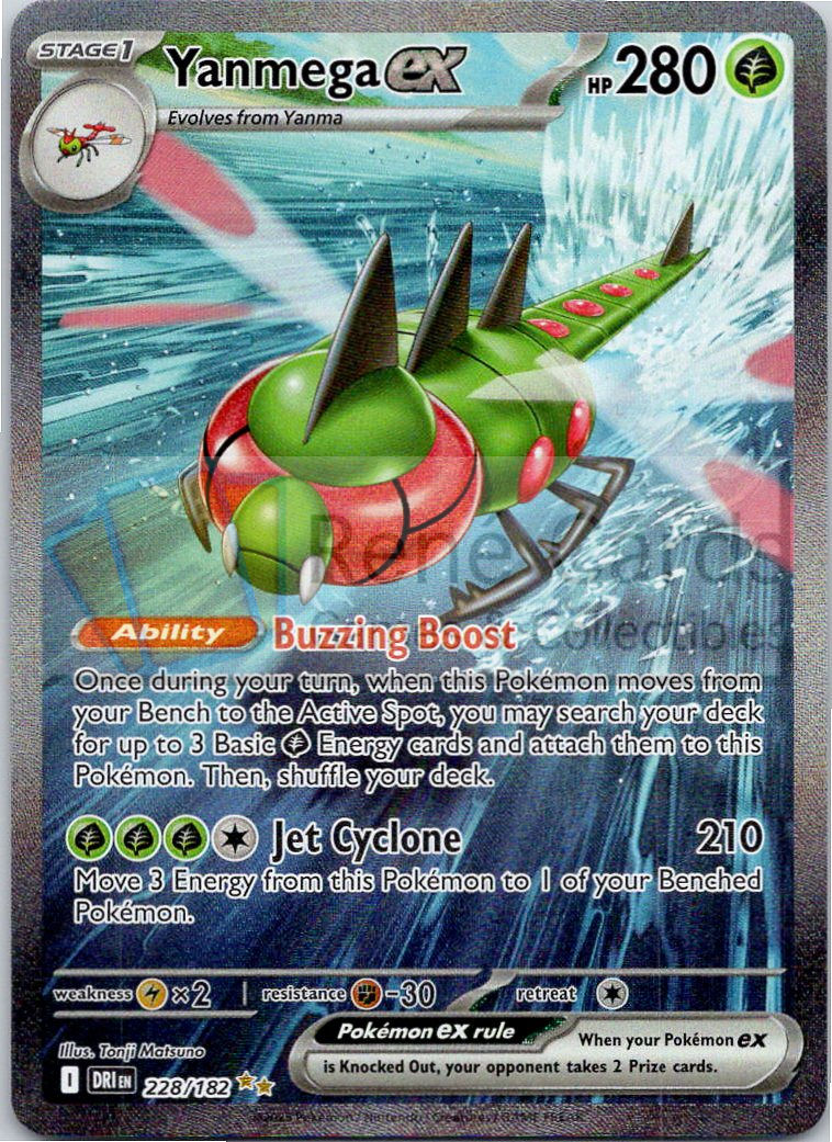 Yanmega EX - DRI  - 228/182
