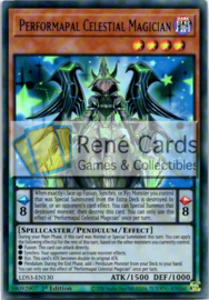 Performapal Celestial Magician - 1st. Edition - LDS3-EN130 - Blue