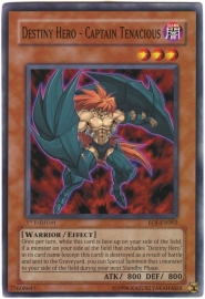Destiny Hero - Captain Tenacious - 1st. Edition - EOJ-EN002