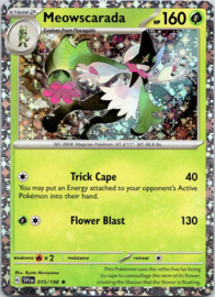 Meowscarada - SVI - 015/198 - Snowflake Holo
