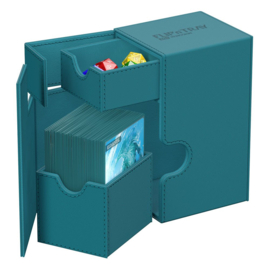 Flip´n´Tray Deck Case 80+ - Standard Size - XenoSkin - Petrol - MonoColor