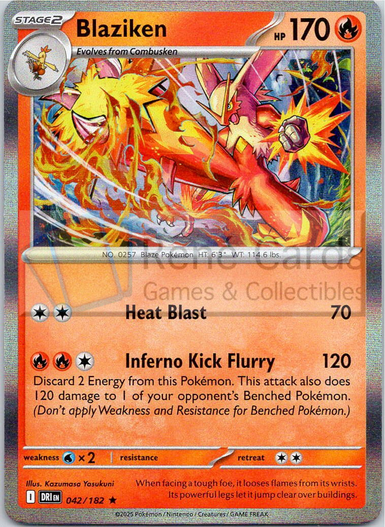 Blaziken - DRI  - 042/182