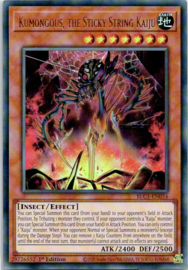 Kumongous, the Sticky String Kaiju - 1st Edition - BLC1-EN034 - Gold