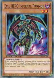 Evil HERO Infernal Prodigy - 1st Edition - SGX3-ENA08