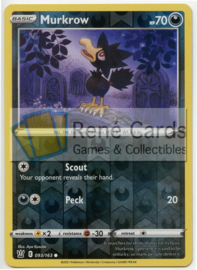 Murkrow - Battle Styles - 093/163 - Reverse
