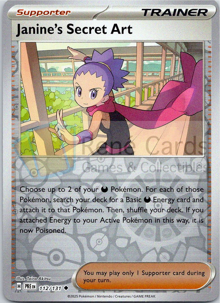 Janine's Secret Art - PRE - 112/131 - Reverse