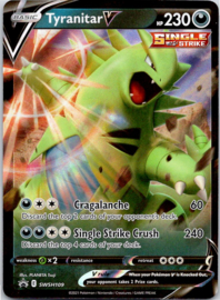Tyranitar V - SWSH109 - Promo -  V Strikers Tins