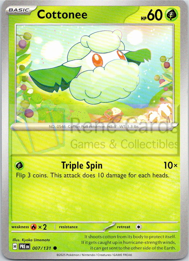 Cottonee - PRE  - 007/131